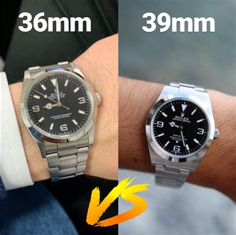 rolex watch explorer|Rolex explorer 36mm vs 40mm.